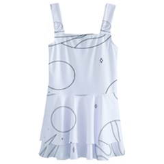 The Cuteness Of Saturn Kids  Layered Skirt Swimsuit by ConteMonfrey