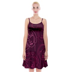 Im Only Woman Spaghetti Strap Velvet Dress by ConteMonfrey