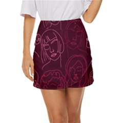 Im Only Woman Mini Front Wrap Skirt by ConteMonfrey