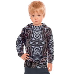 Autumn Patterns Kids  Hooded Pullover by kaleidomarblingart