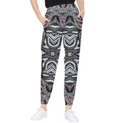 Autumn Patterns Tapered Pants by kaleidomarblingart