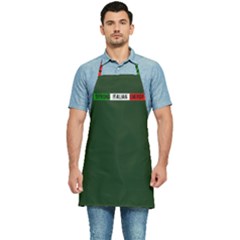 Strong Italian Energy Kitchen Apron by ConteMonfrey