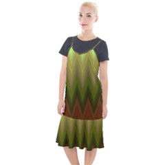 Zig Zag Chevron Classic Pattern Camis Fishtail Dress by Celenk