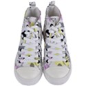 Graphic-design-geometric-background Women s Mid-Top Canvas Sneakers View1