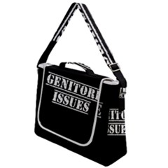 Genitore Issues  Box Up Messenger Bag by ConteMonfrey