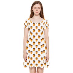 That`s Nuts   Inside Out Cap Sleeve Dress by ConteMonfrey