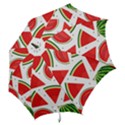 Watermelon Cuties White Hook Handle Umbrellas (Small) View2