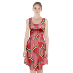 Red Watermelon Popsicle Racerback Midi Dress by ConteMonfrey