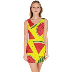 Yellow Watermelon   Bodycon Dress by ConteMonfrey