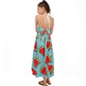 Blue Watermelon Popsicle  Halter Tie Back Dress  View2