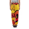 Explosion Boom Pop Art Style Women s Jogger Sweatpants View2