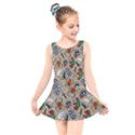 Tattoo Pattern Kids  Skater Dress Swimsuit View1