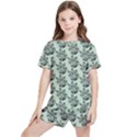 Cactus Lines Kids  Tee and Sports Shorts Set View1