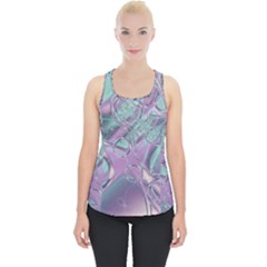 Illustration Fractal Pattern Modern Art Digital Piece Up Tank Top by Ravend