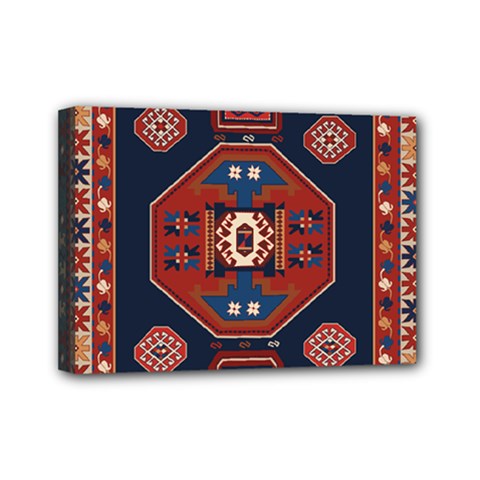 Armenian Old Carpet  Mini Canvas 7  X 5  (stretched) by Gohar