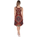 Armenian Old Carpet  Knee Length Skater Dress With Pockets View4