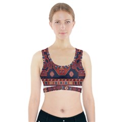 Armenian Carpet Sports Bra With Pocket by Gohar