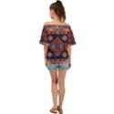 Armenian Carpet Off Shoulder Short Sleeve Top View2