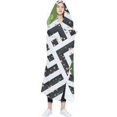 Modern Garden Wearable Blanket by ConteMonfrey