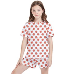 Maple Leaf   Kids  Tee And Sports Shorts Set by ConteMonfrey