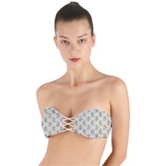 Mermaids Are Real Twist Bandeau Bikini Top by ConteMonfrey