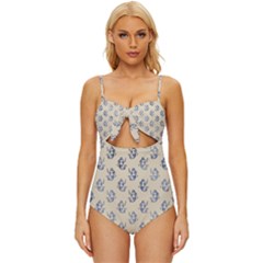 Mermaids Are Real Knot Front One-piece Swimsuit by ConteMonfrey