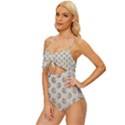 Mermaids Are Real Knot Front One-Piece Swimsuit View2