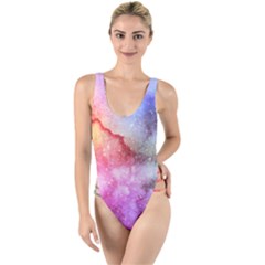 Unicorn Clouds High Leg Strappy Swimsuit by ConteMonfrey