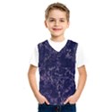 Ocean Storm Kids  Basketball Tank Top View1