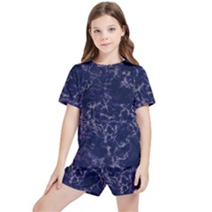 Ocean Storm Kids  Tee And Sports Shorts Set by ConteMonfrey