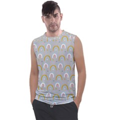 Rainbow Pattern Men s Regular Tank Top by ConteMonfrey