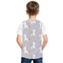 Cute unicorns Kids  Basketball Tank Top View2