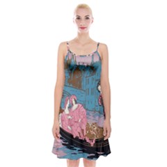 Gondola Ride   Spaghetti Strap Velvet Dress by ConteMonfrey