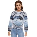 Gray Washing Machine Illustration Women s Long Sleeve Raglan Tee View1