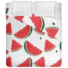 Watermelon Seamless Pattern Duvet Cover Double Side (california King Size) by Jancukart