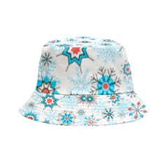 Beautifule Snowflake Decorative Pattern Seamless Inside Out Bucket Hat by Jancukart