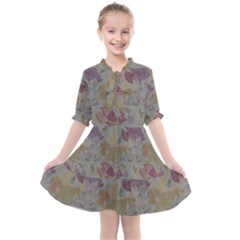 Pattern-tsit Kids  All Frills Chiffon Dress by Gohar