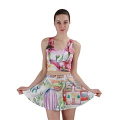 Easter Village  Mini Skirt by ConteMonfrey