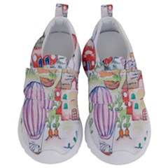 Easter Village  Kids  Velcro No Lace Shoes by ConteMonfrey