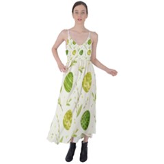 Easter Green Eggs  Tie Back Maxi Dress by ConteMonfrey