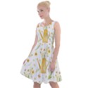 Easter Garden   Knee Length Skater Dress View1