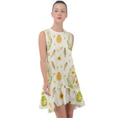 Easter Egg Frill Swing Dress by ConteMonfrey