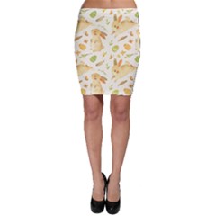 Cute Rabbits - Easter Spirit  Bodycon Skirt by ConteMonfrey