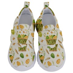 Easter Eggs   Kids  Velcro No Lace Shoes by ConteMonfrey