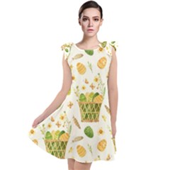 Easter Eggs   Tie Up Tunic Dress by ConteMonfrey