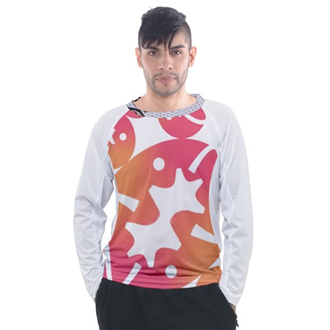 Im Fourth Dimension Space Men s Long Sleeve Raglan Tee by imanmulyana