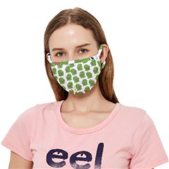 Kermit The Frog Pattern Crease Cloth Face Mask (adult) by Valentinaart