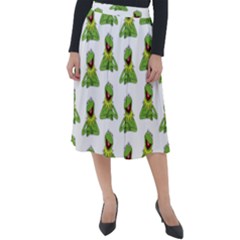 Kermit The Frog Classic Velour Midi Skirt  by Valentinaart