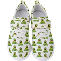 Kermit The Frog Men s Velcro Strap Shoes by Valentinaart