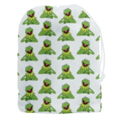 Kermit The Frog Drawstring Pouch (3xl) by Valentinaart